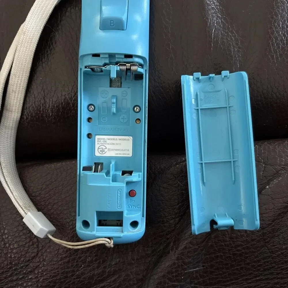 Official Nintendo Wii Remote Plus Blue - Motion Plus Built-In Wii WiiU Original